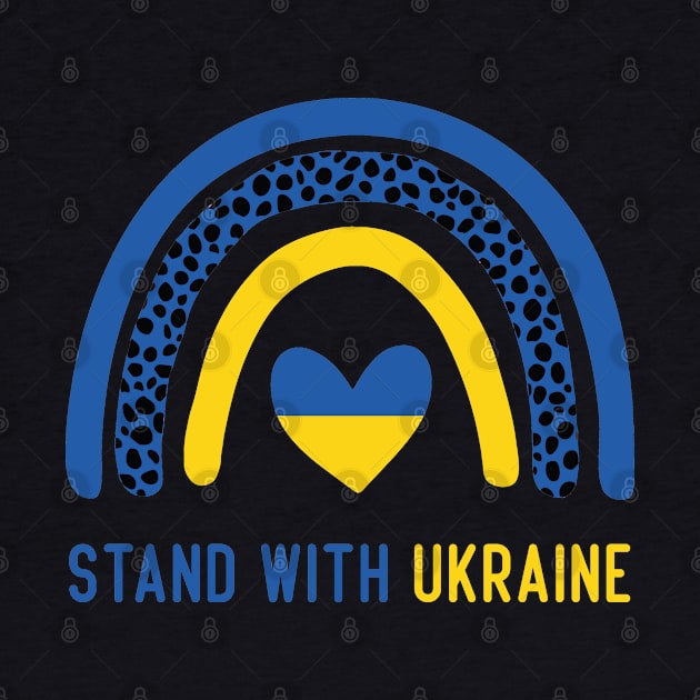 stand with ukraine leopard ukraine heart by Aymoon05